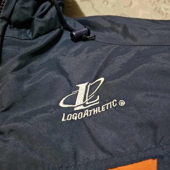 Vintage 90's NFL Pro Line Logo Athletic Double Sharktooth Chicago Bears Jacket - Picture 6 of 13